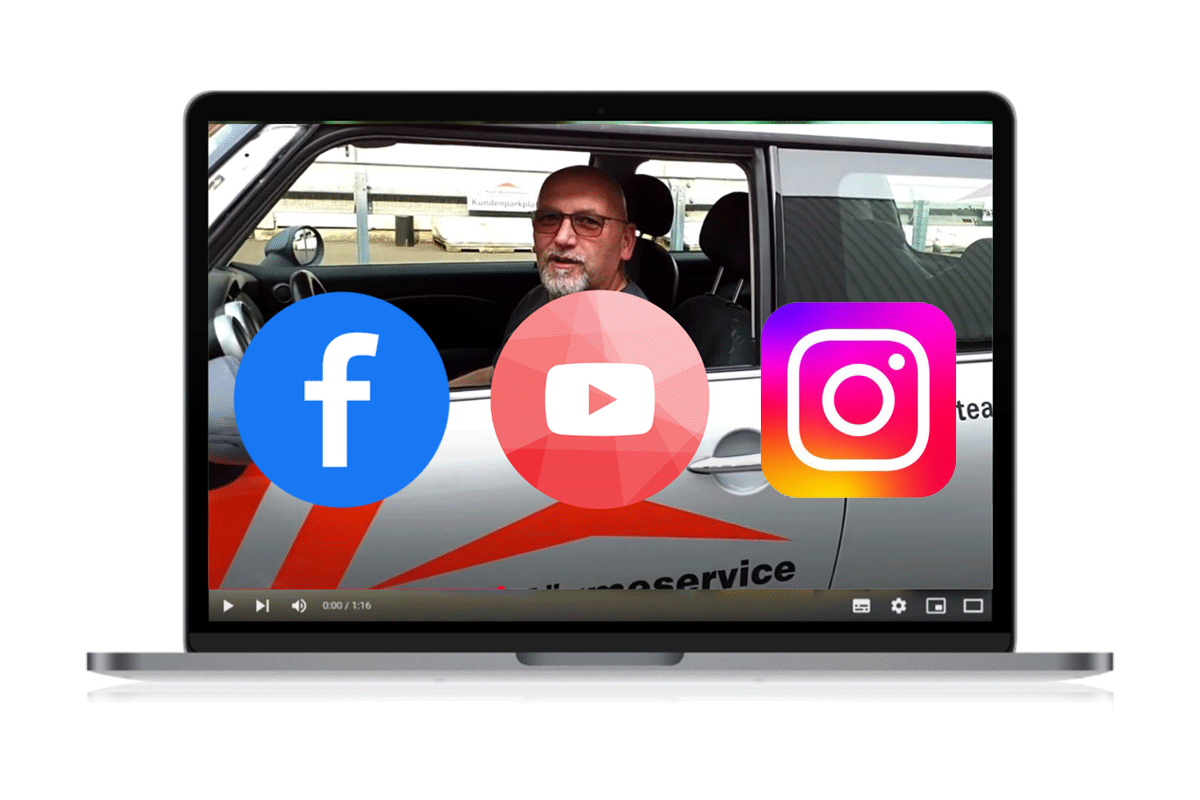 Filmausschnitt Social Media